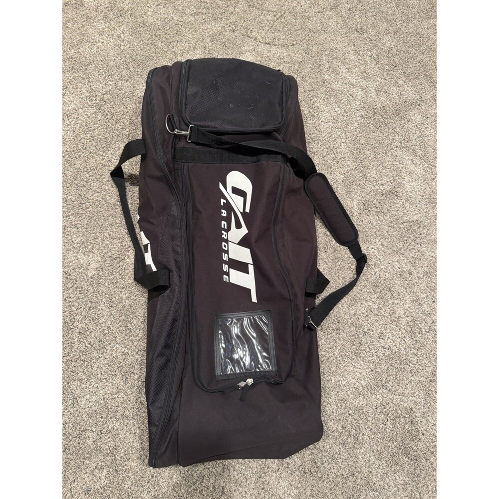 Gait Lacrosse Black Bag with Shoulder Strap Great Condition